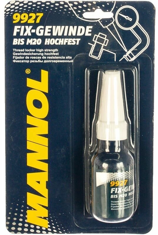 9927 Mannol Fix-Gewinde Hochfest 10 Мл. Фиксатор Резьбы Долговременный MANNOL арт. 2413