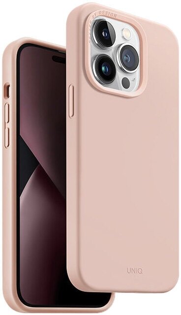 Чехол Uniq для iPhone 14 Pro Max LINO Pink