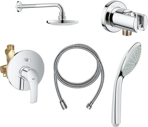 Душевой комплект Grohe Eurosmart New 124440 С внутренней частью