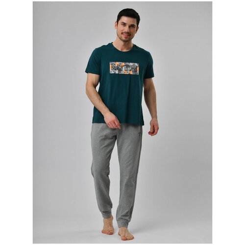 фото Хлопковый домашний костюм / indefini / 3018pbc-l