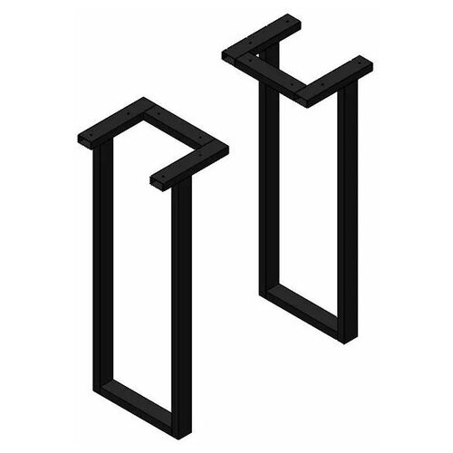 Подстолье барное из металла 40х20 мм. Опора в стиле Лофт GB-2 1050 х 390 мм. (1 шт.)