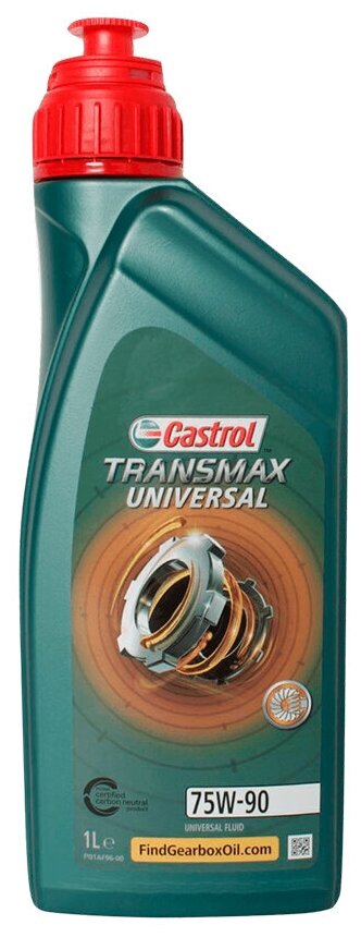 Трансмиссионное масло CASTROL Transmax Universal 75W90 1л