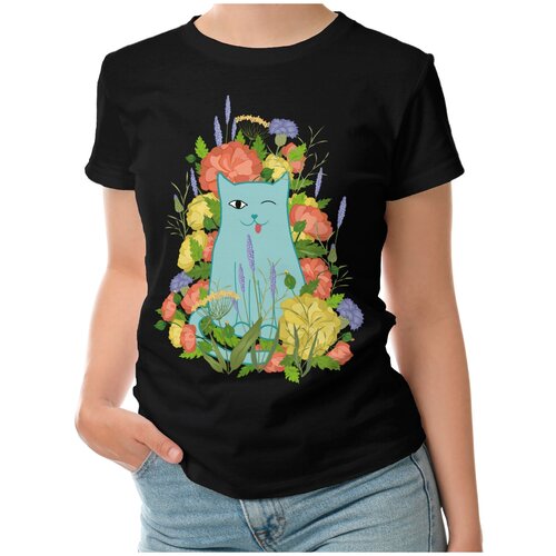 фото Футболка roly, размер s, черный