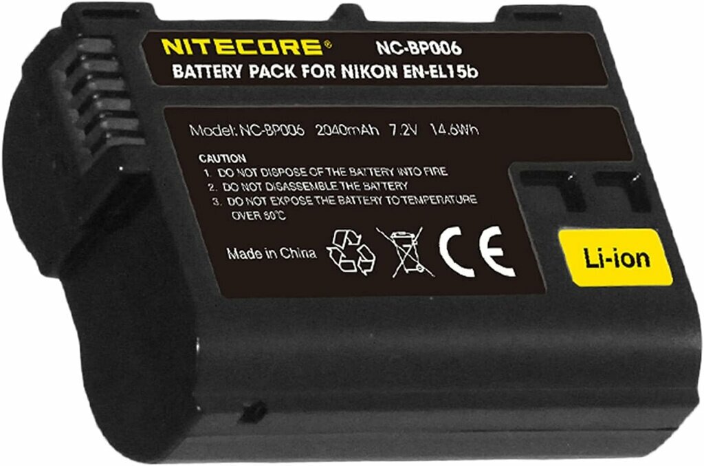 Аккумулятор Nitecore EN-EL15b