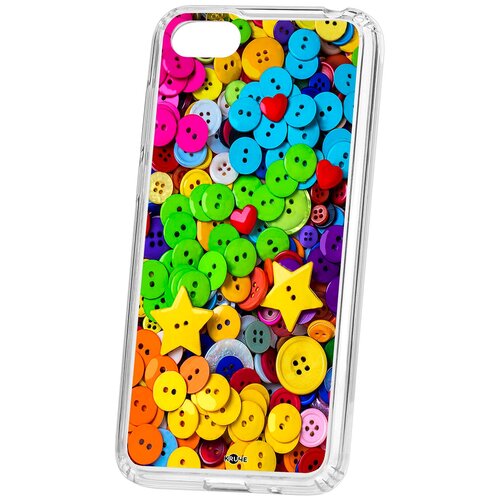 фото Чехол на хонор 7а kruche print пуговки кruче