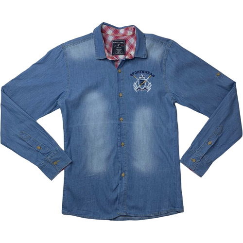 Рубашка Encore, размер 158, синий