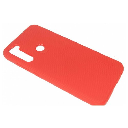 фото Силиконовый чехол cherry рельефный для xiaomi redmi note 8t красный bm case