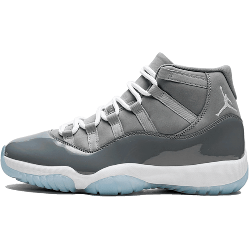 Кроссовки NIKE, размер 44.5, серый кроссовки jordan air 11 cmft cool grey white med grey