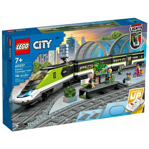 lego city пассажирский поезд 60197 Конструктор LEGO City - Пассажирский экспресс-поезд 60337