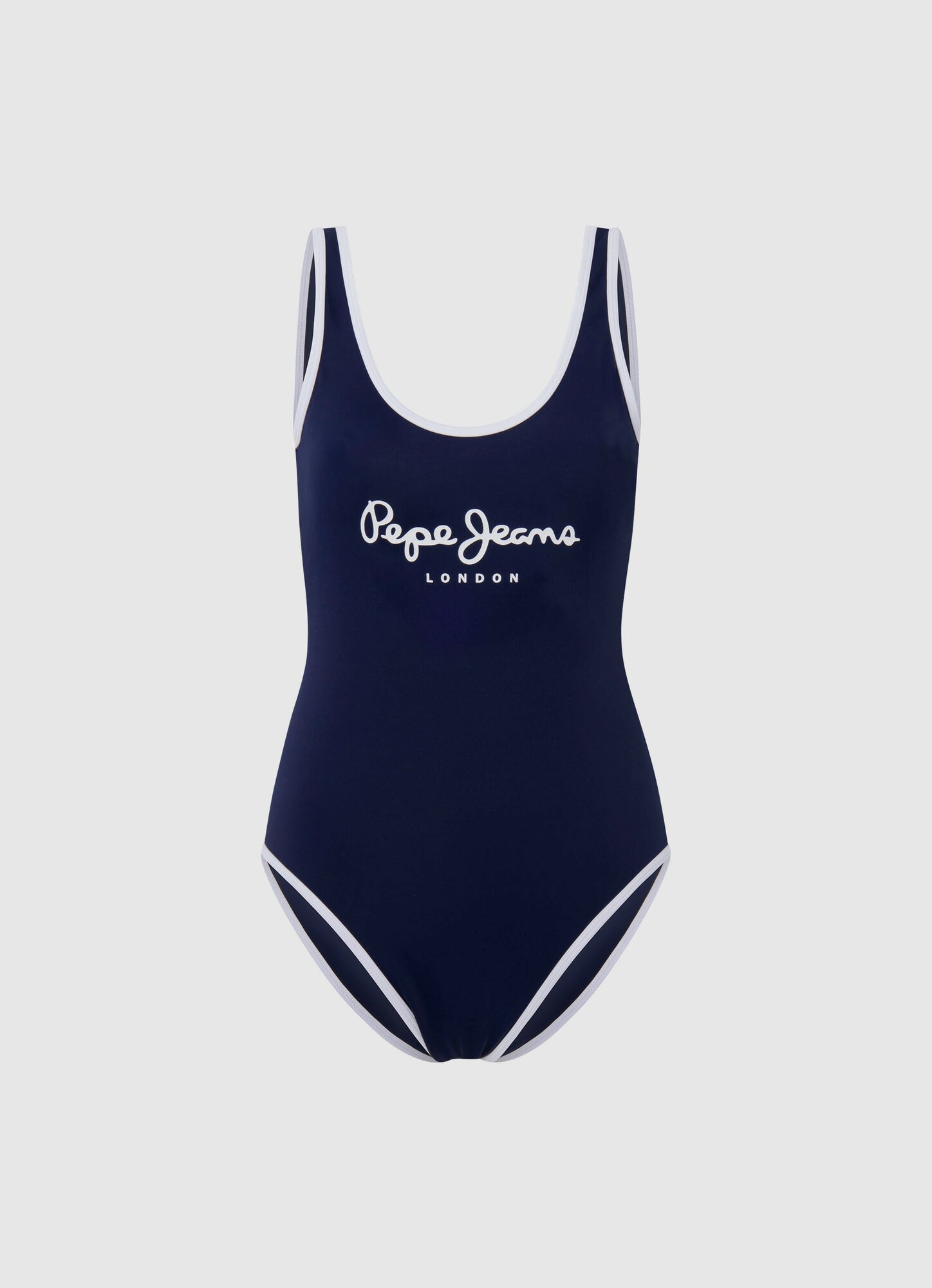Купальник совместный для женщин Pepe Jeans London цвет: синий размер: M