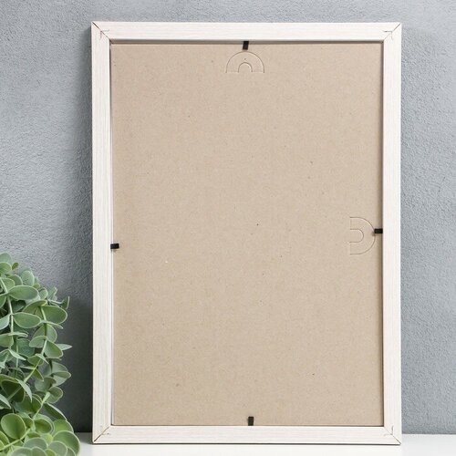 Keep memories Фоторамка МДФ 21х30 см. №6, Молочный дуб (пластиковый экран)