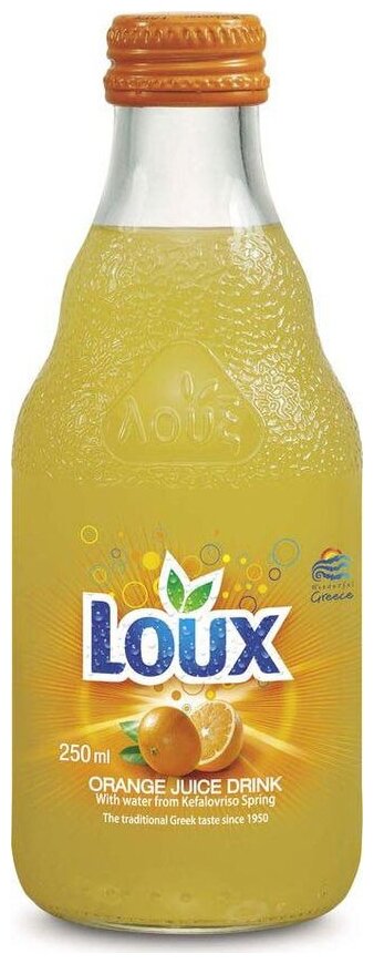Газированный напиток Loux "Портокалада" сокосодержащий 250 мл