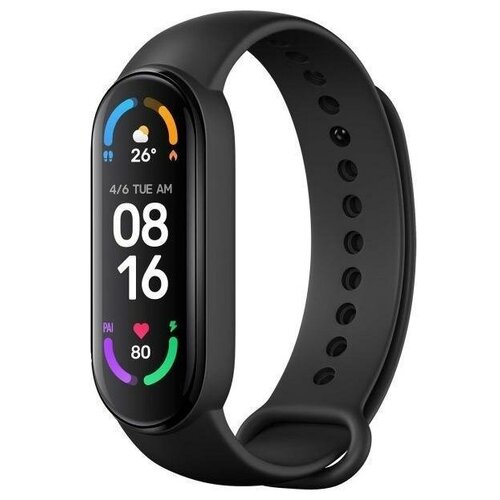 фото Фитнес браслет xiaomi mi band 6 черный (ru)