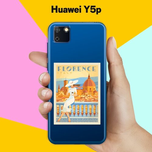 Силиконовый чехол Флоренция на Huawei Y5p силиконовый чехол на huawei y5p суши для хуавей у5п