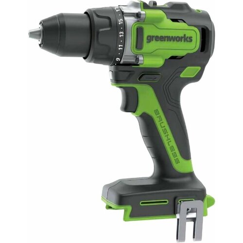 Дрель-шуруповерт аккумуляторная Greenworks GD24DD140 24V 2100 обмин 140 Нм без АКБ и ЗУ 1187000₽