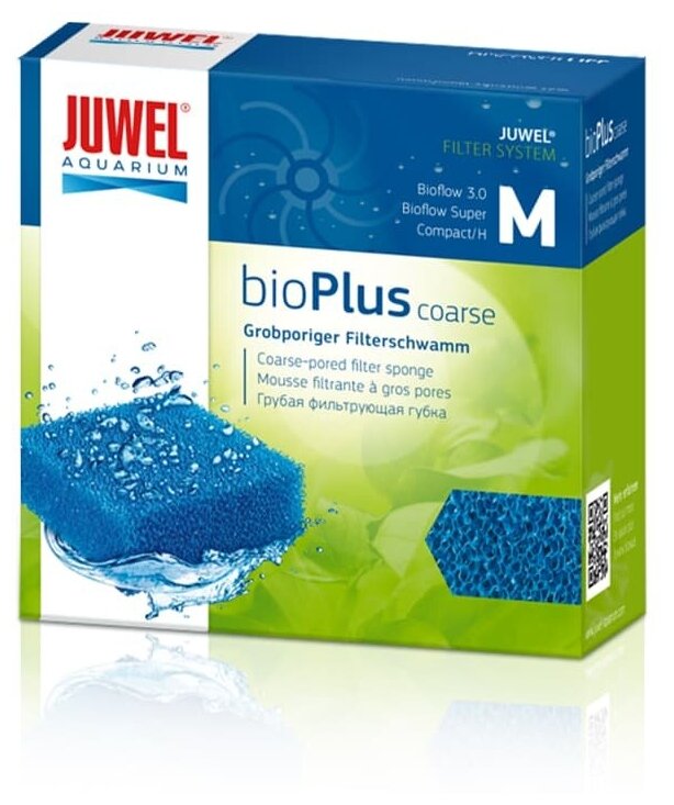 Крупнопористая губка Juwel bioPlus coarse M