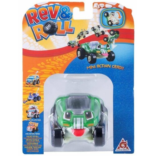 Игрушка Rev*Roll мини машинка - Крэш - EU881140