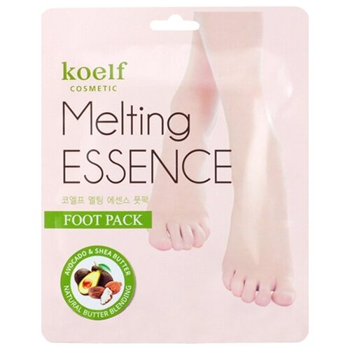 Koelf~Смягчающие носочки c растительными экстрактами~Melting Essence Foot Pack