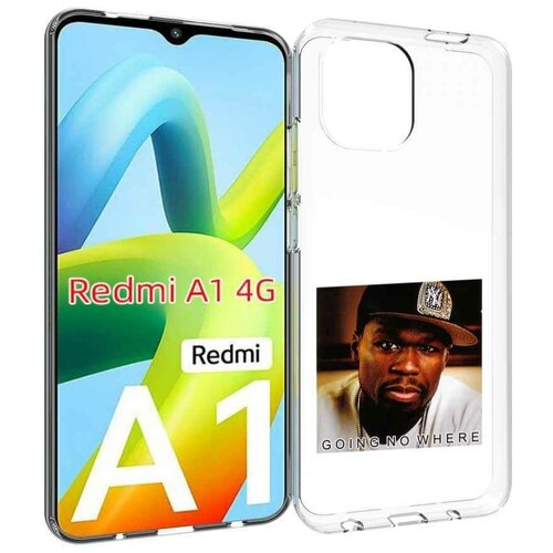 Чехол MyPads 50 Cent - Going No Where для Xiaomi Redmi A1 задняя-панель-накладка-бампер