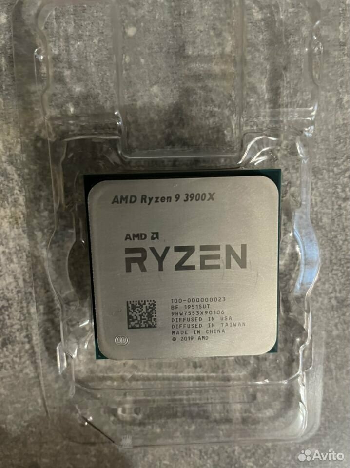 Процессор AMD Ryzen 9 3900X AM4 12 x 3800 МГц