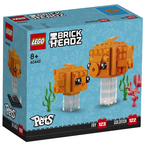 Конструктор LEGO BrickHeadz 40442 Золотая рыбка, 186 дет. конструктор lego brickheadz 40625 лама