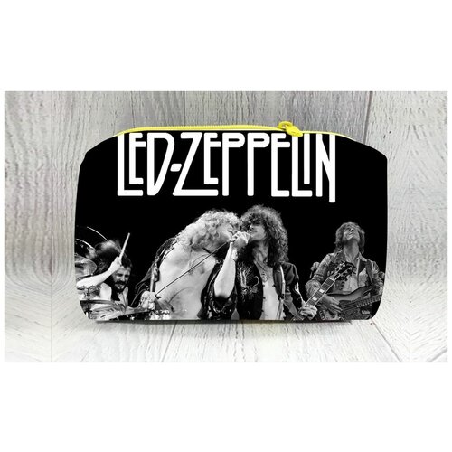 Косметичка мультиколор виниловая пластинка led zeppelin лед зеппелин lp