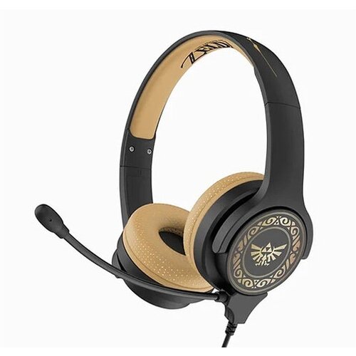 Наушники OTL Technologies Nintendo Zelda Crest Black-Gold ZD0815 243900₽