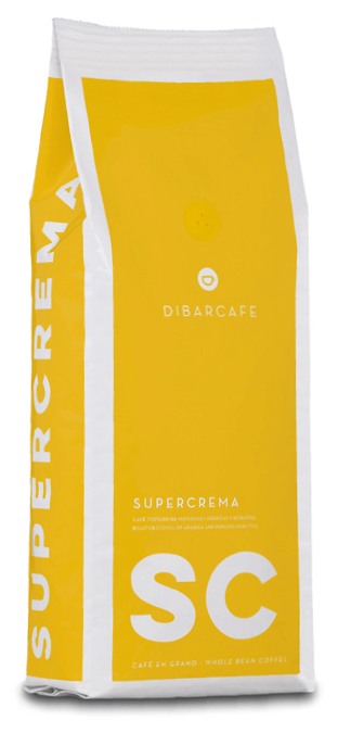 Кофе в зернах Dibarcafe Supercrema, 1 кг; Арабика, Робуста; Дибаркафе Испания - фотография № 1
