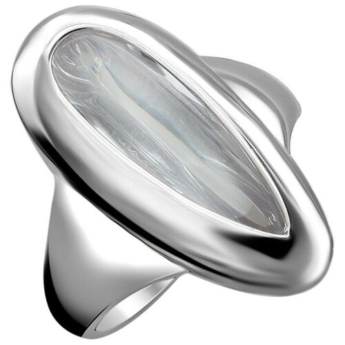 фото Эстет кольцо с 1 фианитом из серебра с22к150237, размер 17.5