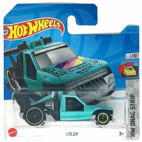 Машинка Hot Wheels коллекционная (оригинал) LOLUX бирюзовый HKH31 машинка hot wheels коллекционная оригинал 08 ford focus бирюзовый hkh51