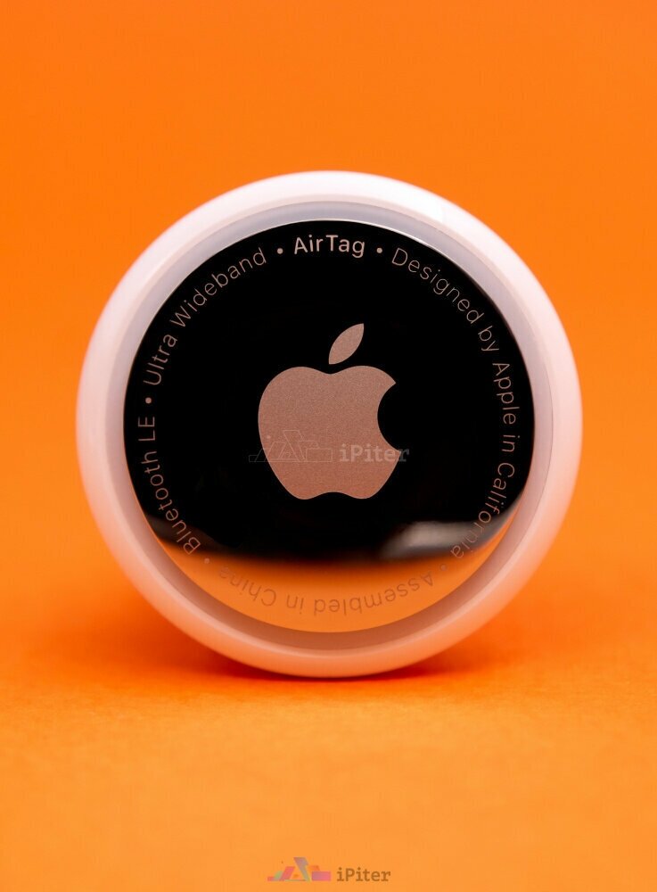 Метка Apple AirTag A2187/серебристый (mx532ze/a) - фото №4