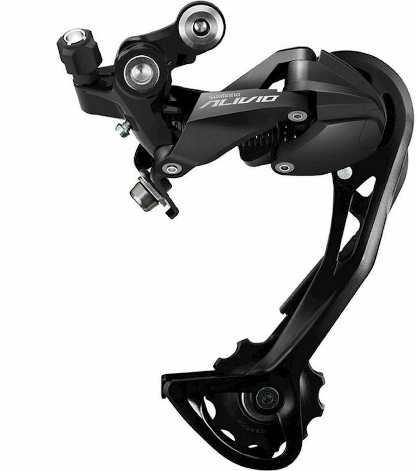 Задний переключатель Shimano Alivio, M3100, длинная лапка SGS, 9 скоростей