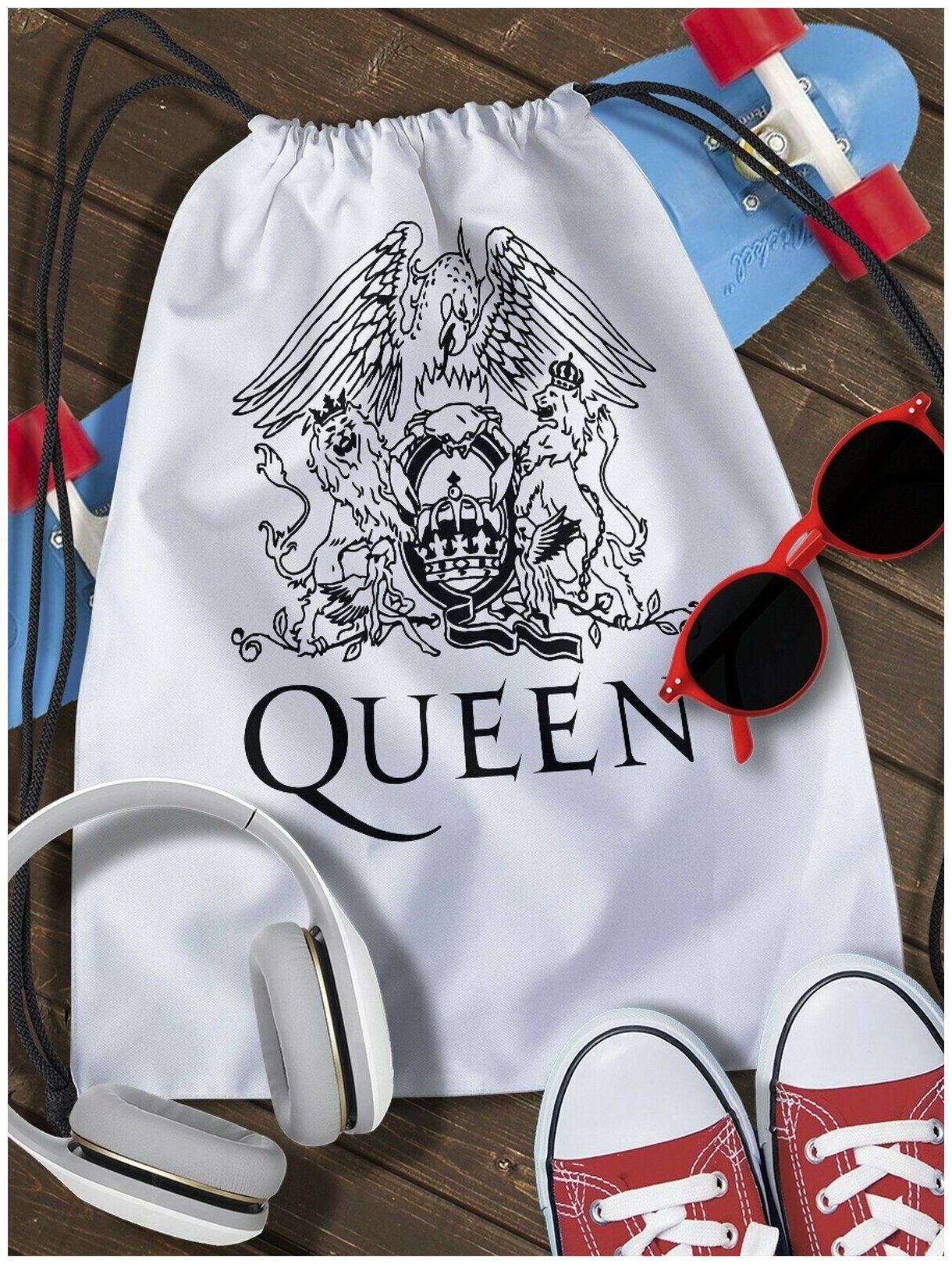 Мешок для сменной обуви Queen - 2668