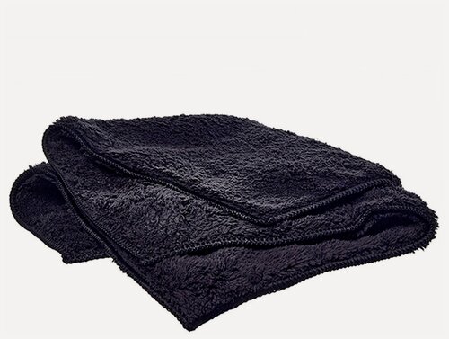 Изображение товара Полотенце для ухода за автомобилем iSky, 40х40 см, микрофибра, черный, 500г/м2