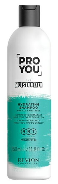 Revlon Pro You Moisturizer: Шампунь увлажняющий для всех типов волос (Hydrating Shampoo), 350 мл