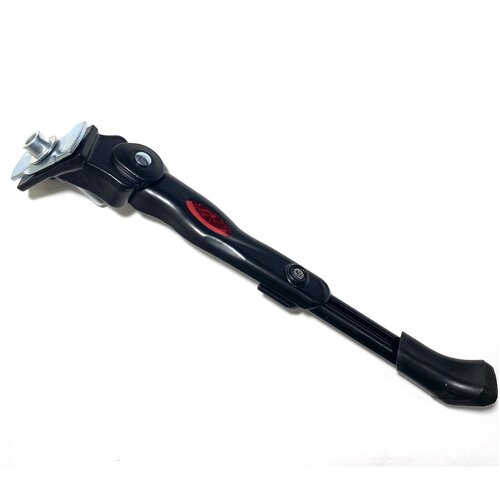 фото Подножка универсальная 24"-28",алюминиевая,центральная,под среднюю часть рамы ,черная китай