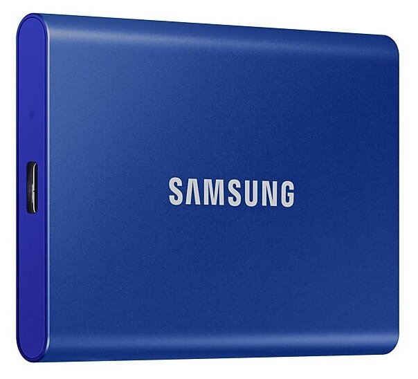 Твердотельный накопитель Samsung Portable T7 1Tb Blue MU-PC1T0H/WW