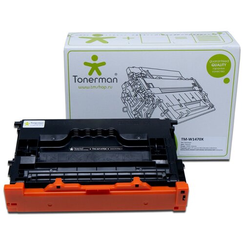 Tonerman Картридж Tonerman W1470X без чипа, 25000 стр, черный картридж tonerman 106r04348 без чипа