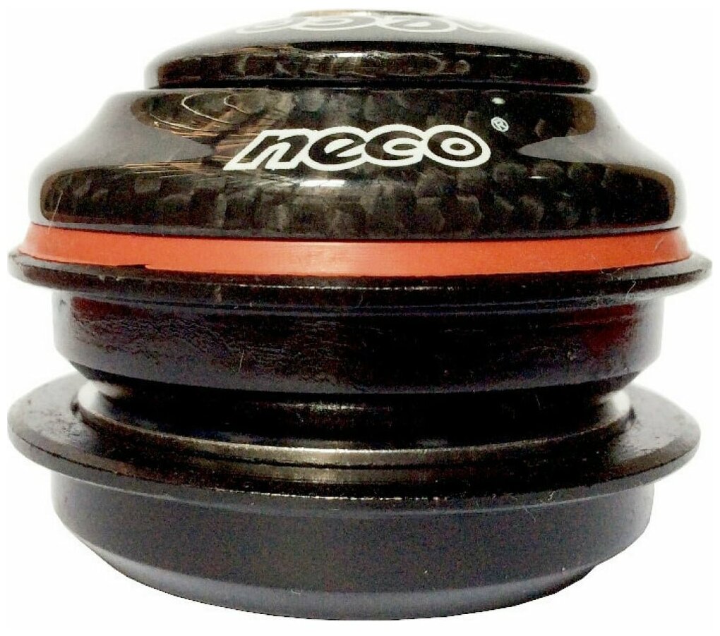 Рулевая колонка Neco H176 1-1/8"х44х30 (5mm), полуинтегрированная, черная, упаковка MFH-11, без якоря