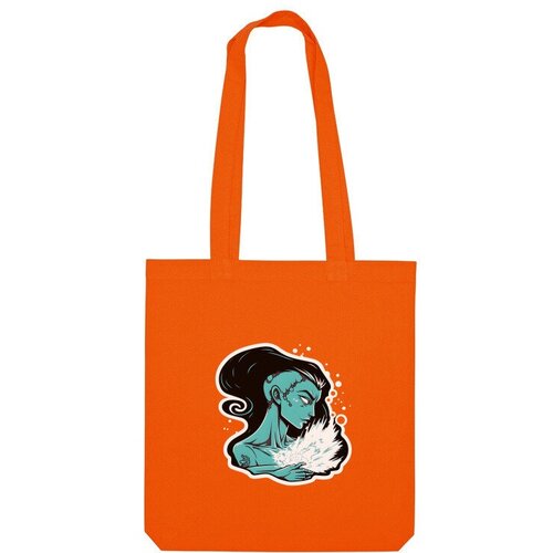 фото Сумка шоппер us basic, оранжевый