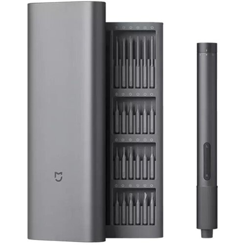 Электрическая отвертка с 24 насадками Xiaomi Mijia Electric Screwdriver (MJDDLSD003QW) отвертка xiaomi mijia wiha 24in1 screwdriver kit grey dzn4002ty jxlsd01xh