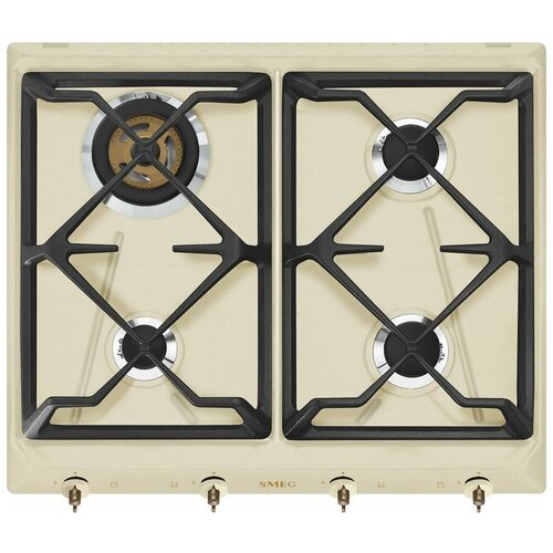 Газовая варочная панель SMEG SRV864POGH независимая кремовый 7399000₽