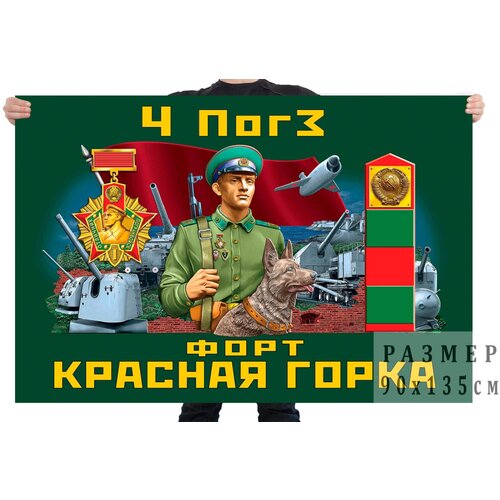 Флаг 4 ПогЗ форт Красная горка