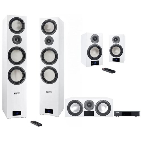 Домашний кинотеатр CANTON Smart Cinema GLE III white комплект домашнего кинотеатра elac ws white arcam avr20 black