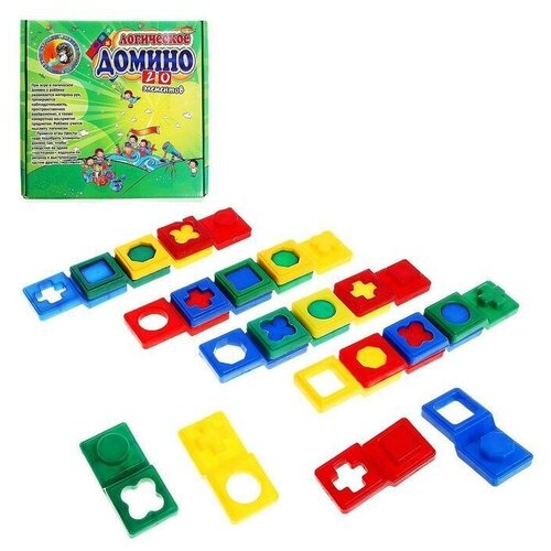 Домино логическое 20 элементов 1 шт 897₽