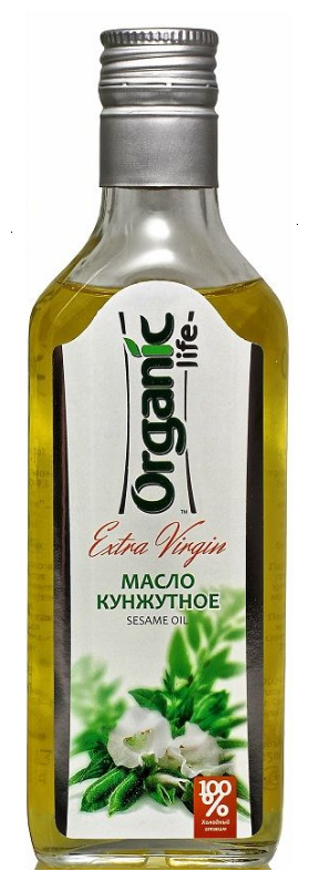 Масло кунжутное Специалист нерафинированное, 0.25 кг, 0.25 л Organic Life - фото №1