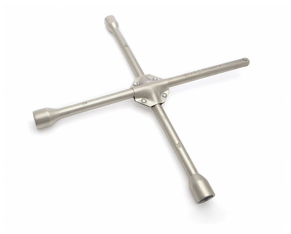 Ключ баллонный крестовой усиленный 17 х 19 х 21 х 1/2" - 380 мм Дело Техники 531221