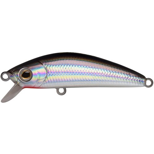 Воблер Минноу Strike Pro Mustang Minnow 60, цвет: A010-EP Black Back Silver, (MG-002A#A010-EP)