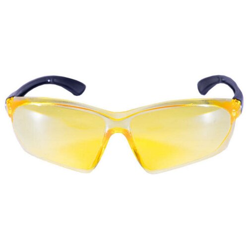 Очки ADA instruments VISOR CONTRAST, 100 г, черный/желтый очки защитные желтые ada visor contrast а00504 поликарбонат защита от уф 100% чехол