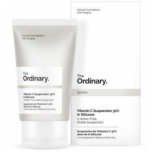 Кремовая сыворотка для лица The Ordinary Vitamin C Suspension 30% in Silicone с витамином C, 30 мл